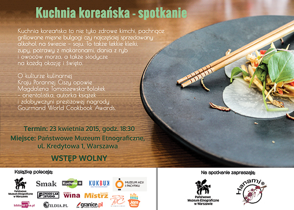 Kuchnia koreańska - spotkanie w Warszawie