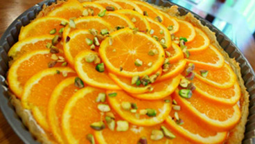 Tarta z pomarańczami